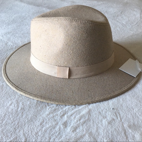 Taupe fedora hat - Picture 3 of 3